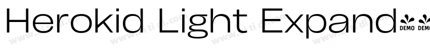 Herokid Light Expand字体转换